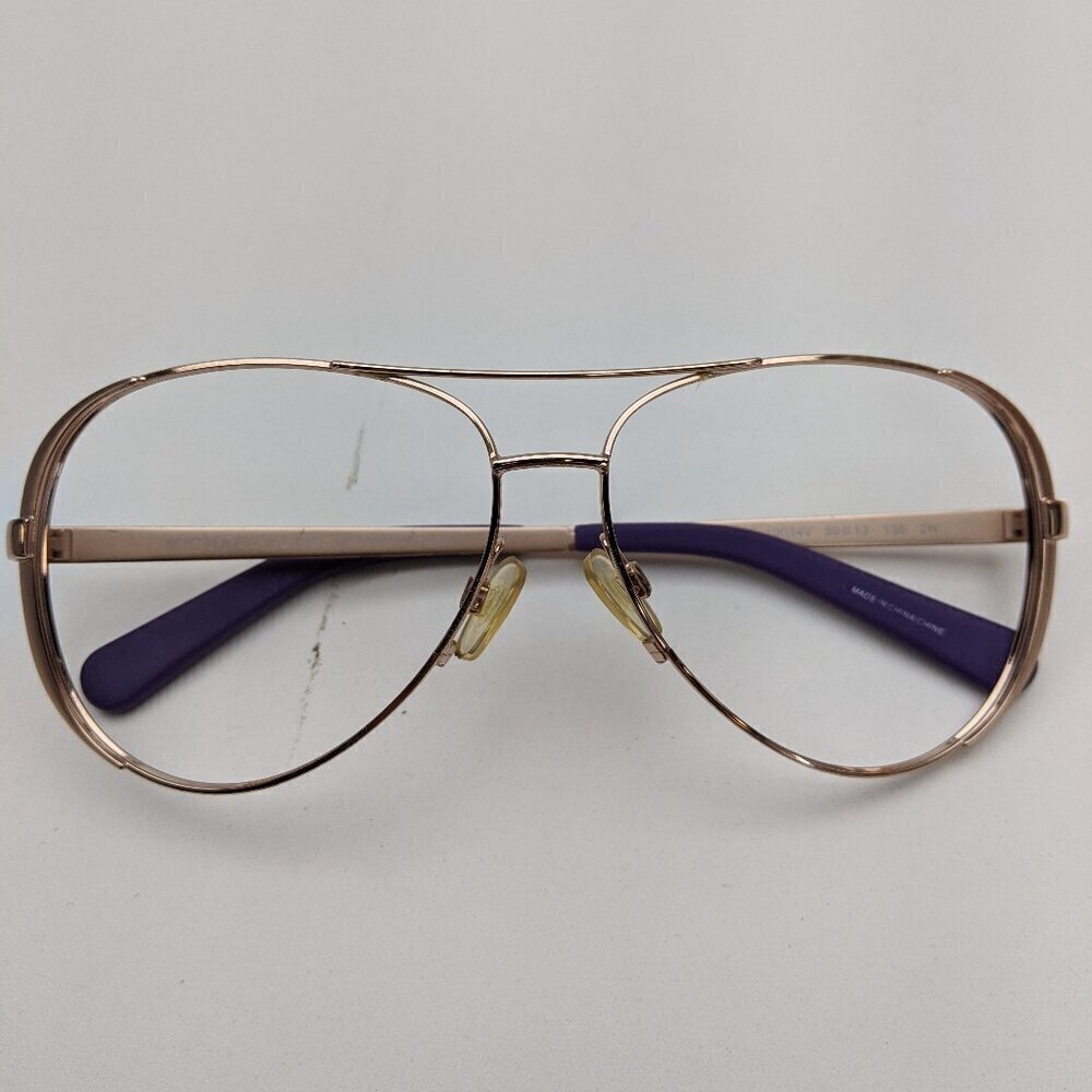 🕶️Frame only! Michael Kors CHELSEA MK5004-10034V Aviator Sunglasses / JLE410🕶️ - Picture 1 of 8